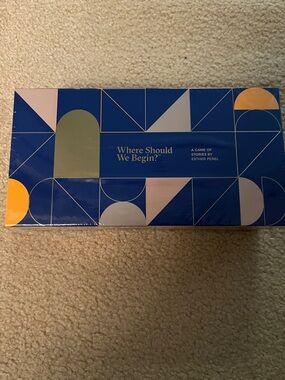 Where Should We Begin? Blue Conversation Game by Esther Perel